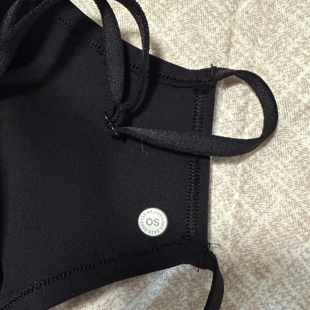 Lululemon Athletica Black Face Covering